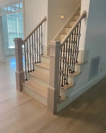 Refinish Old Wood Stairs
