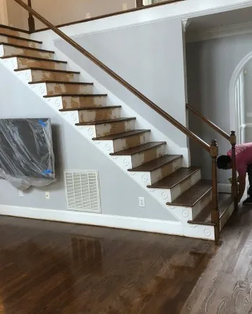 Hardwood Stair Refinishing